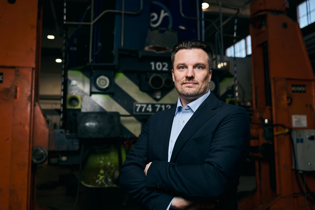 Saalasti Rails Oy - Toimitusjohtaja Vesa Viljakainen