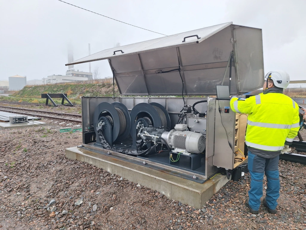 OTSO Winch Junanvetolaitteen Modernisointi