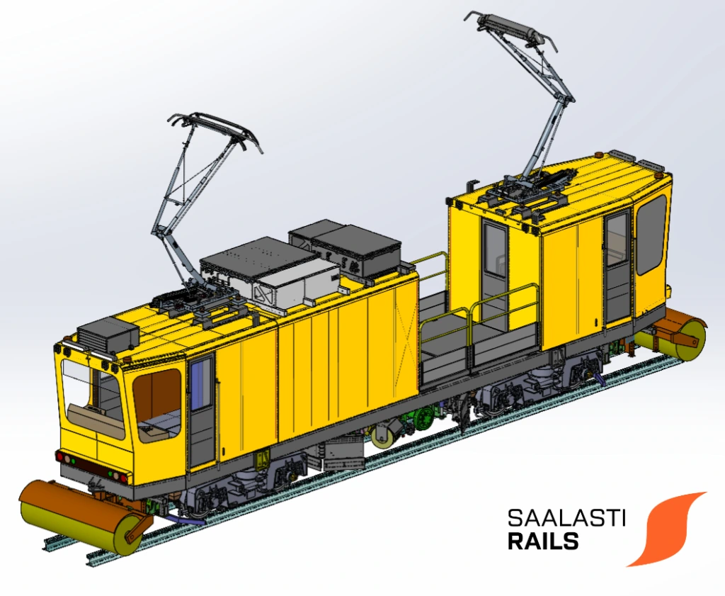 TramBearBB400e Raitioteiden kunnossapitoon