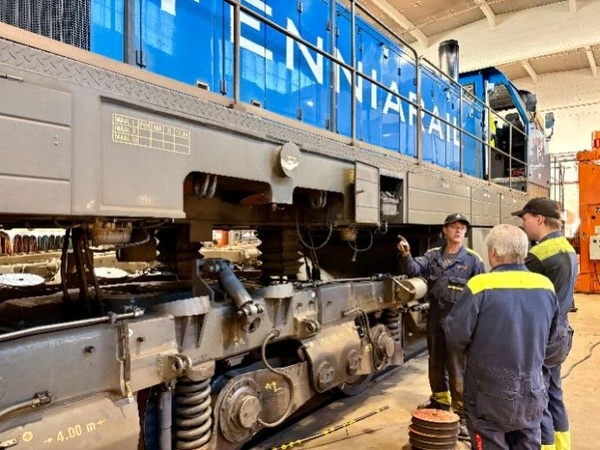 Fenniarail Dr18 huolto Saalastirails