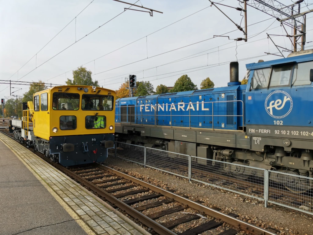 Fenniarail Rolloing stock maintenance Saalasti Rails