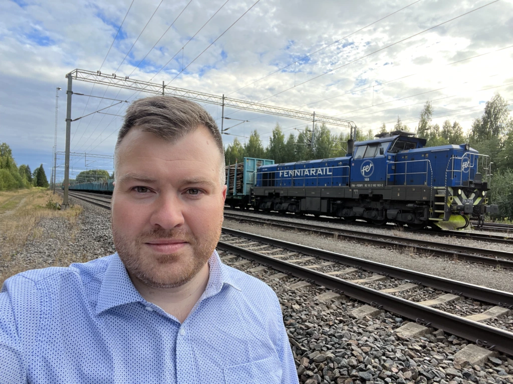 Fenniarailin toimitusjohtaja Lauri Helke