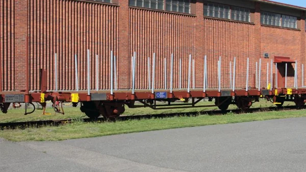 Kbps open freight wagon for industrial rail transport