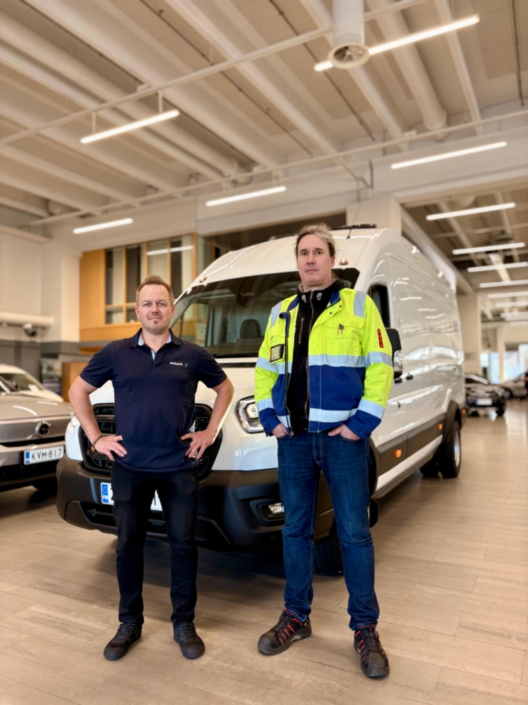 Saalasti Rails Mobiilihuoltoauto Markku Weckman ja Mikko Huusko Nelipyora