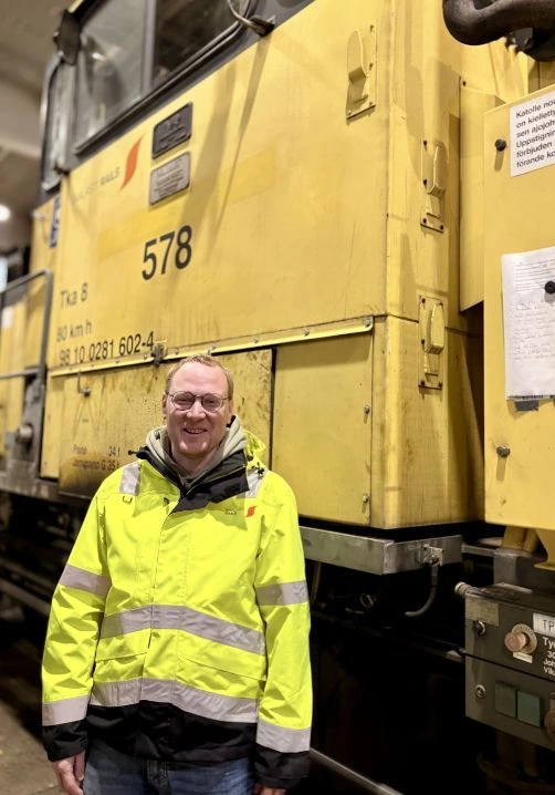 Aleksi Korkee, Maintenance Manager at Saalasti Rails