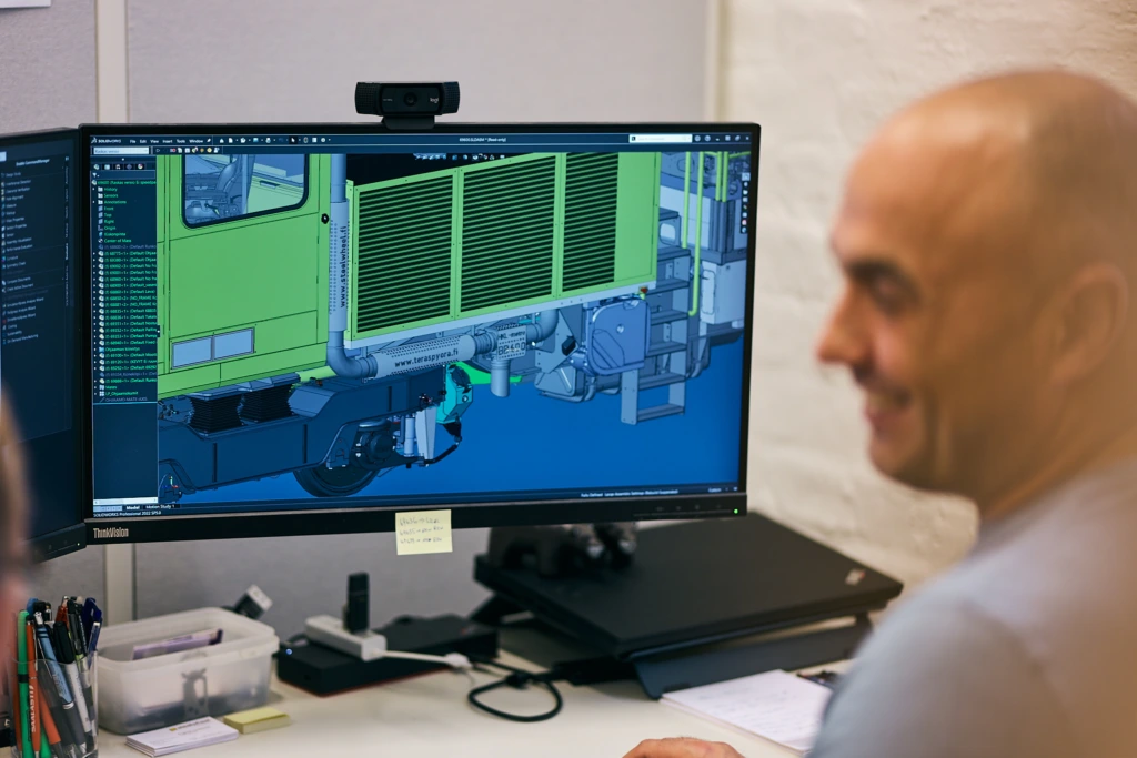 Evgeny Lindström Urban Rail maintenance vehicles design