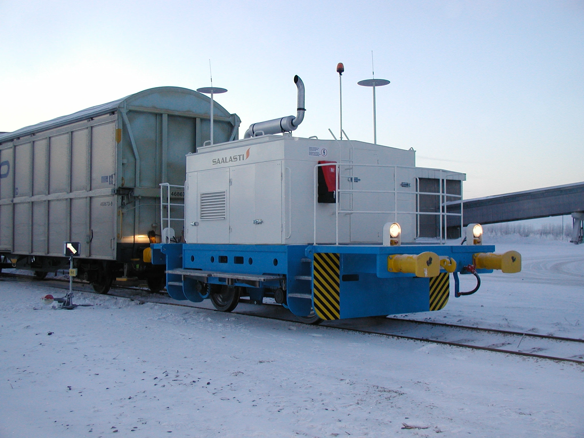 OTSO Robot 50 remote controlled shunting unit